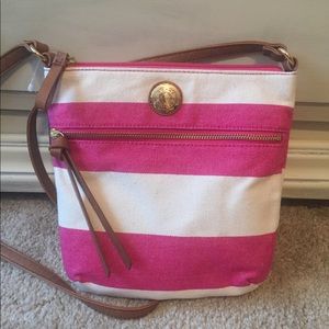 Tommy Hilfiger Crossbody Striped Purse